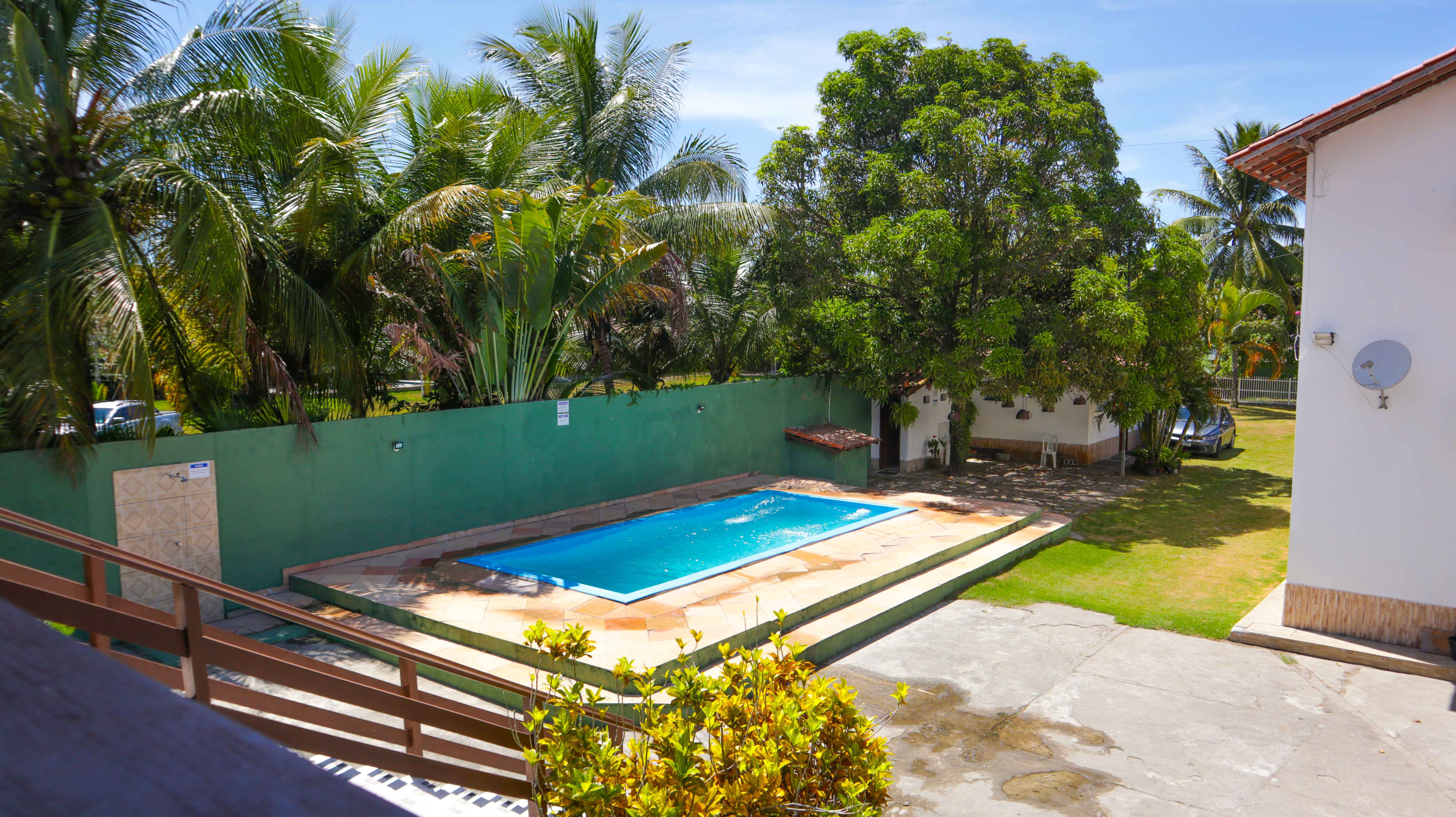 Vista da piscina